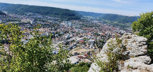 Aussicht vom Anwandfelsen
