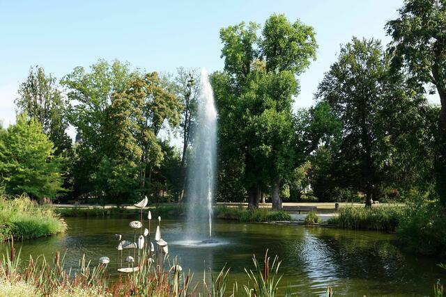 ... eine Fontaine extra für uns ;-)