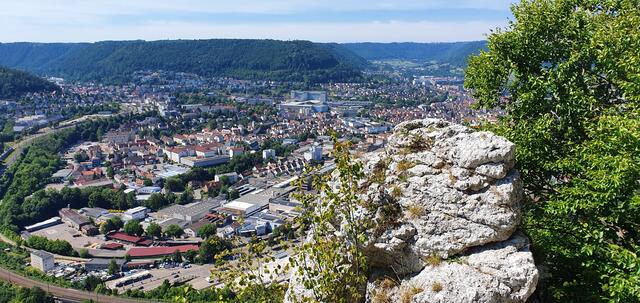 Aussicht vom Anwandfelsen
