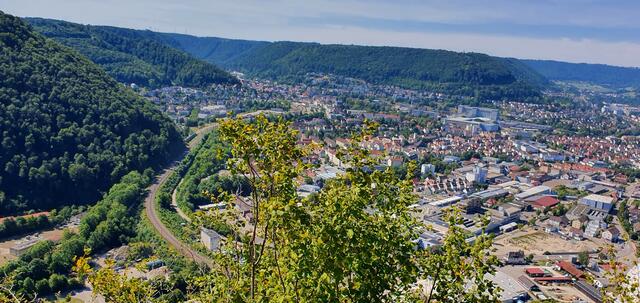Aussicht vom Anwandfelsen