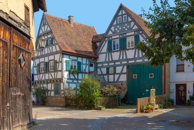 Romantische Ecke in Bönnigheim