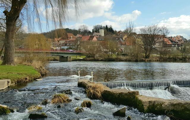 Am Kocher in Forchtenberg