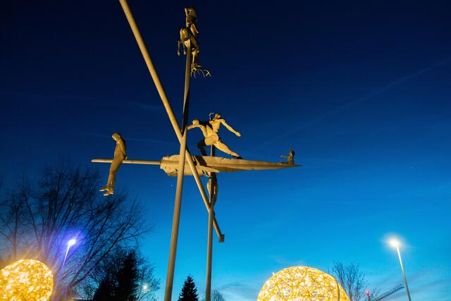 Hölderlinkreisel im Weihnachtszauber