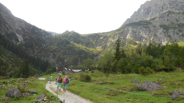 Auf dem Weg ins Gemsteltal.