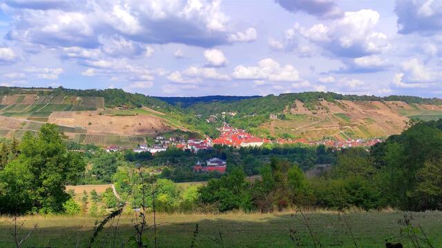 Blick auf Ingelfingen im Kochertal