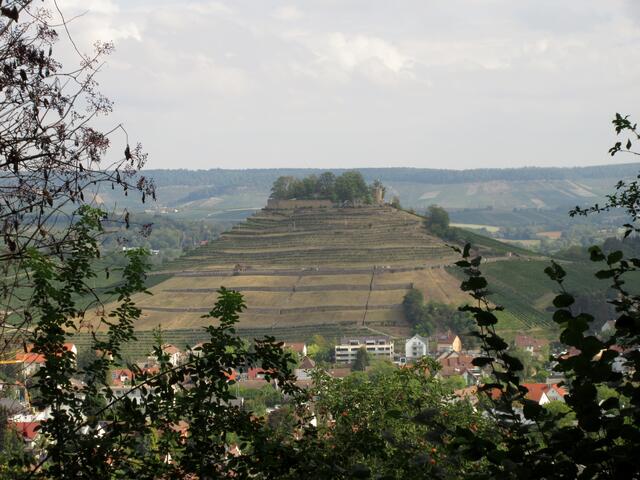 Nachdem die Advokatenstaffel erklommen war, ein letzter herrlicher Blick auf die Burg Weibertreu
