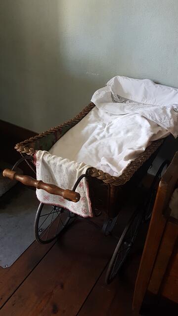 Babywagen im Elternschlafzimmer