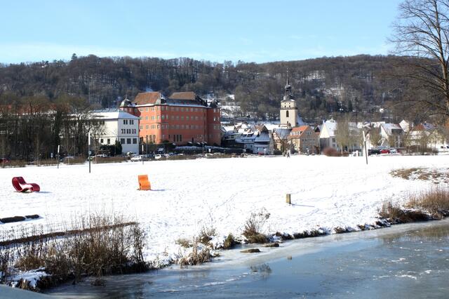 Winter am Kocher in Künzelsau