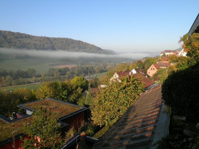 Frühnebel über dem Kochertal und Nagelsberg