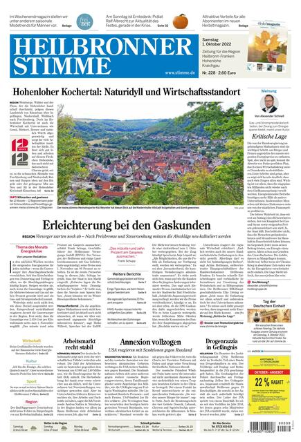 Sehr idyllisch ist die Aussicht auf die Niedernhaller Altstadt, die Kai Weyreter eingefangen hat und die am 1. Oktober auf der Titelseite war.