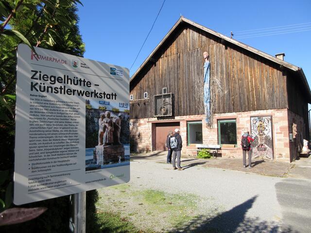 Vielleicht hat es aber auch mit dieser Künstlerwerkstatt zu tun
