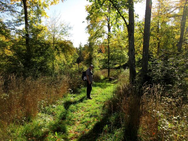 Fast am Ende sind wir dann noch den Abstecher zum Saubrünnele hinab.