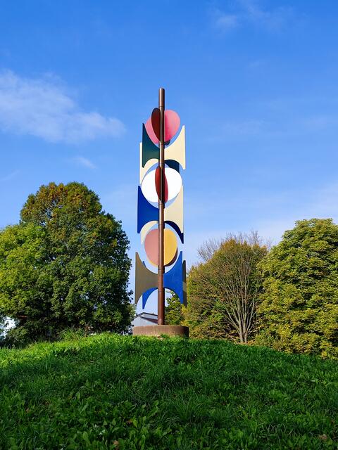 Skulptur im Weinsberger Park | Foto: Aurelia Kling