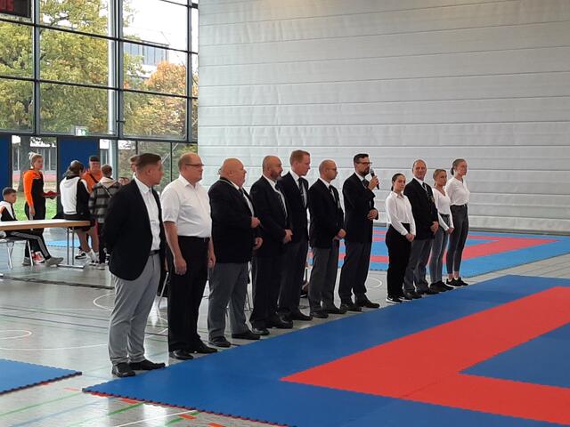 Kampfrichter beim GKVBW-Cup 2022 in Eppingen