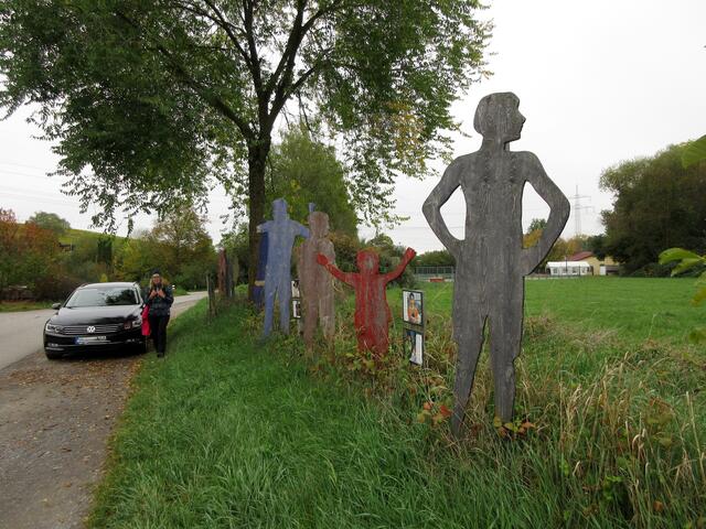 Der Nordheimer Rundweg entlang der Skulpturen
