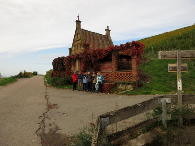 Hier am Bammesberger Häuschen kamen sie schon häufig vorbei, doch im Herbst ist es eindeutig am schönsten.