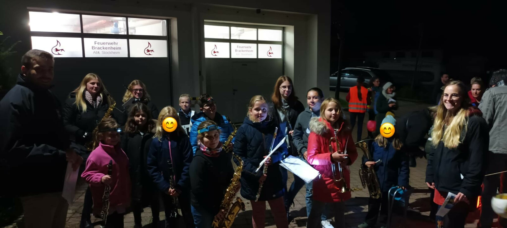 Bläserklasse und Schüler- und Jugendorchester: Laternenumzug zusammen