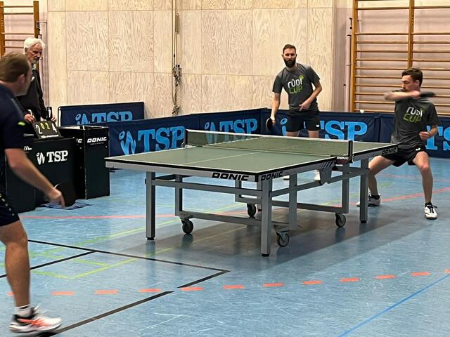 Roman Bleck und David Hammer im Doppel
