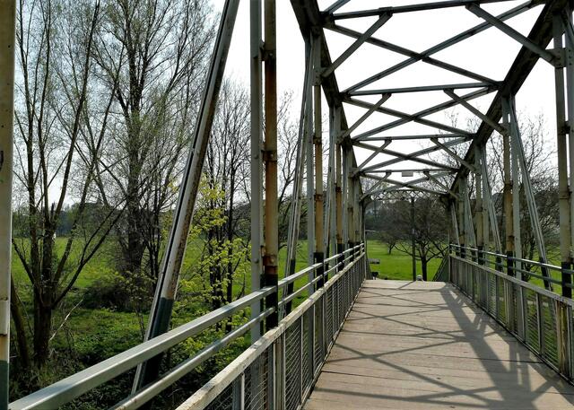 Brücke über den alten Neckar
