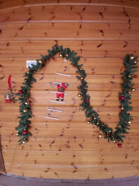 hab den Carport für meinen Schatz geschmückt😍🎄