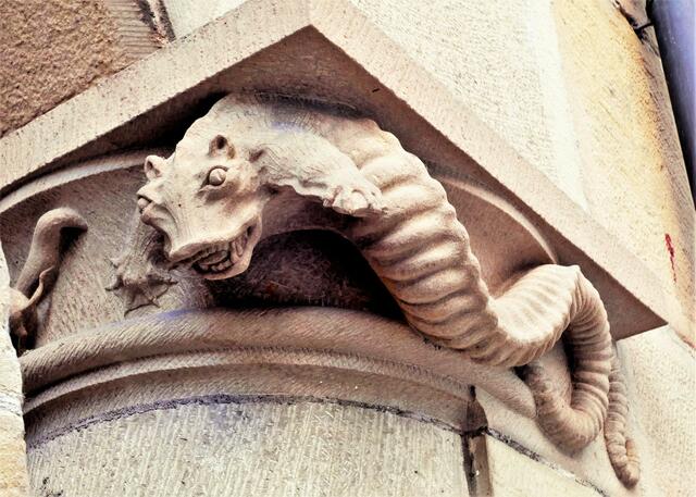 Drache am Fleischhaus