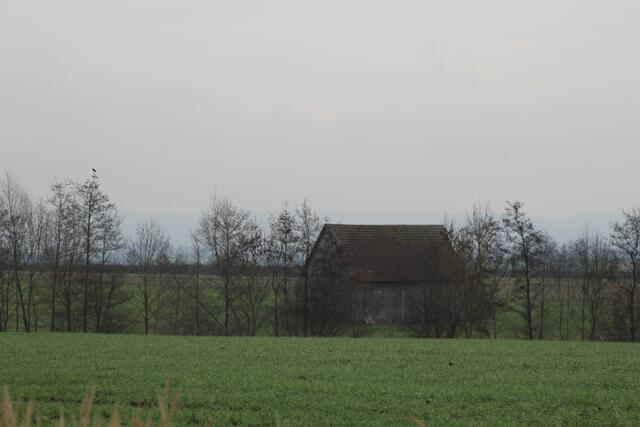 versteckte Scheune