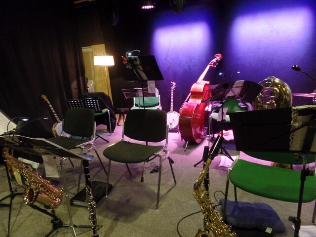 Das Spiel ist aus – die Musiker sind wohl an der Theke?