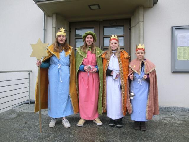 v. li. n. re. Eva Jöstingmeier, Lena Jöstingmeier, Hanna Lieb, Sophia Lieb