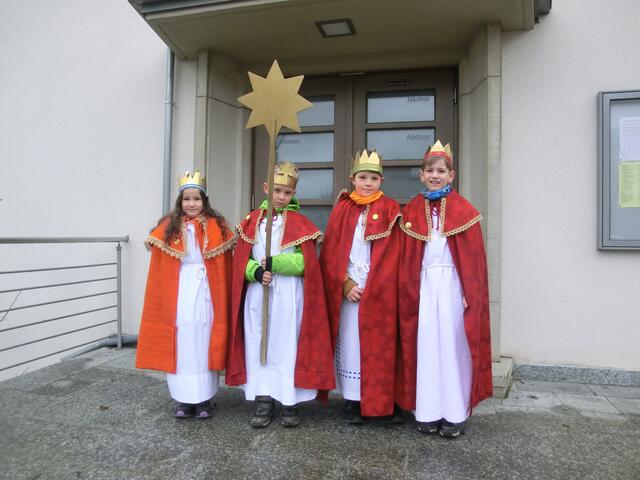 v. li. n. re. Alina Depperschmidt, Anton Metterer, Simon Landes, Nikita Depperschmidt