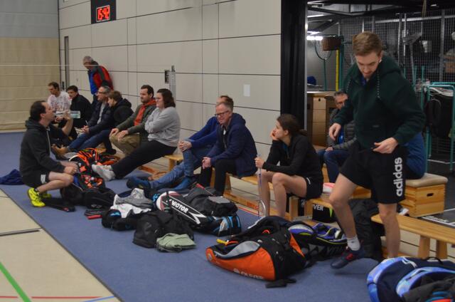 interessierte Zuschauer