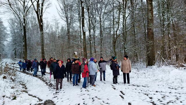 Spuren im Schnee