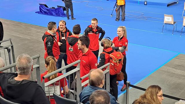 Die Mannschaft nach dem Wettkampf