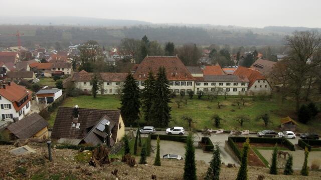 Hier hat man einen tollen Blick auf das Schloss Heinsheim. 2019 konnte man da noch heiraten. Jetzt beherbergt es ein Seniorenheim