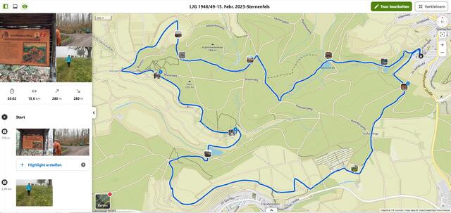 unsere Tour in der Übersicht