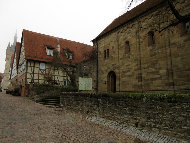 Die staufische Pfalzkapelle, noch in Bad Wimpfen