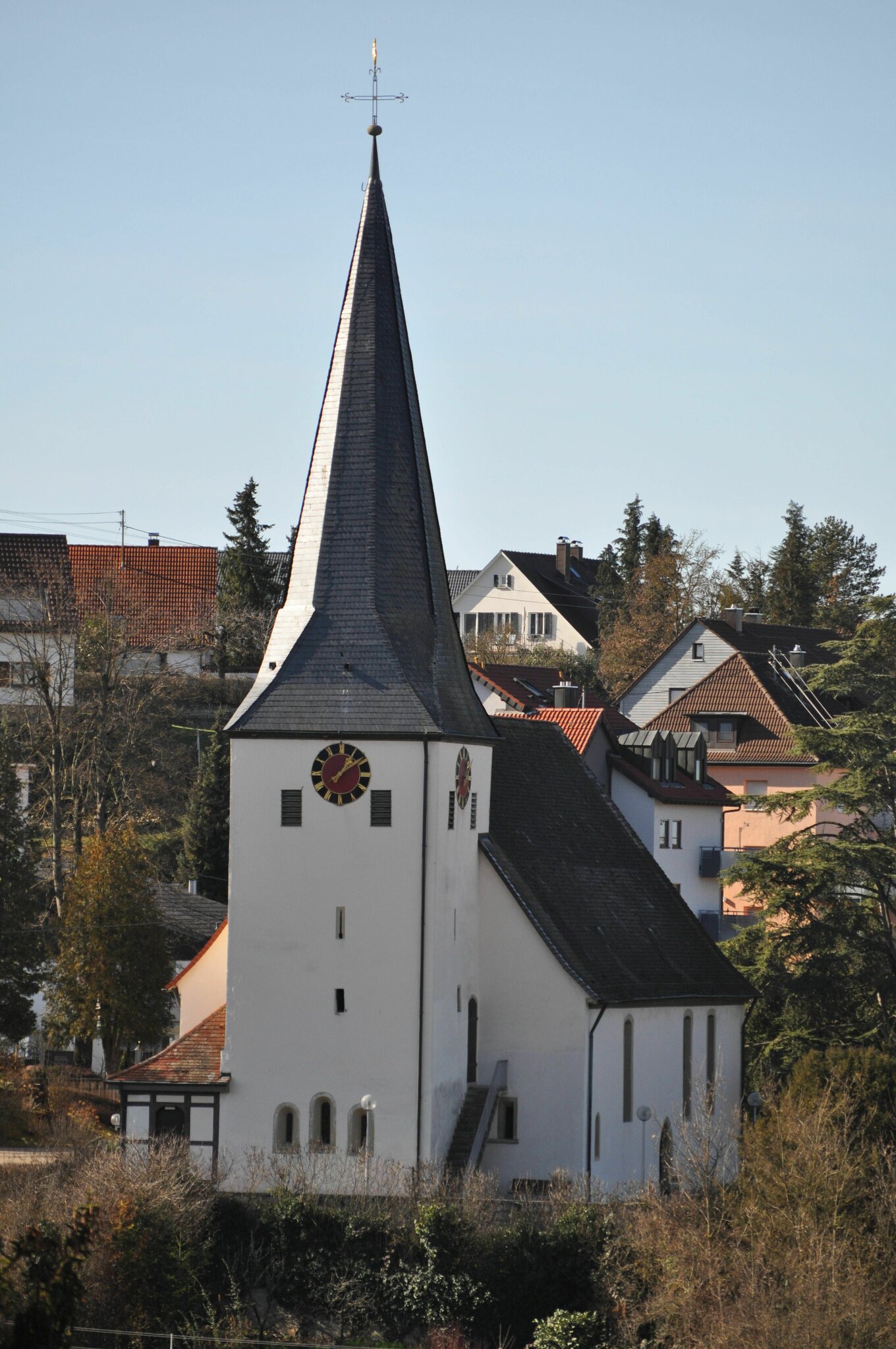 Talheim Unterwegs in Talheim, Teil 3: Talheim, Evangelische Kirche - Talheim