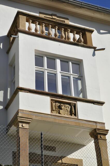 Balkon. Da hat wohl früher die adelige Dame nach dem Gärtner geschaut. | Foto: Daniela Somers