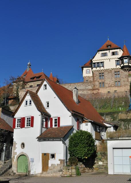 Spätbarockes Handwerkerhaus mit dem untern Schloss im Rücken | Foto: Daniela Somers