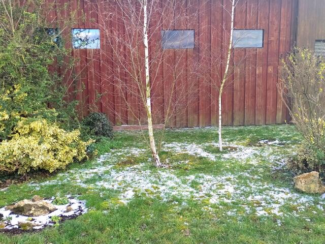 Hier liegen noch Schneereste