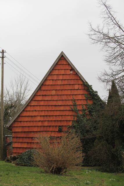 Ziegel an der Wand??!! Sowas. | Foto: Ralf Röser