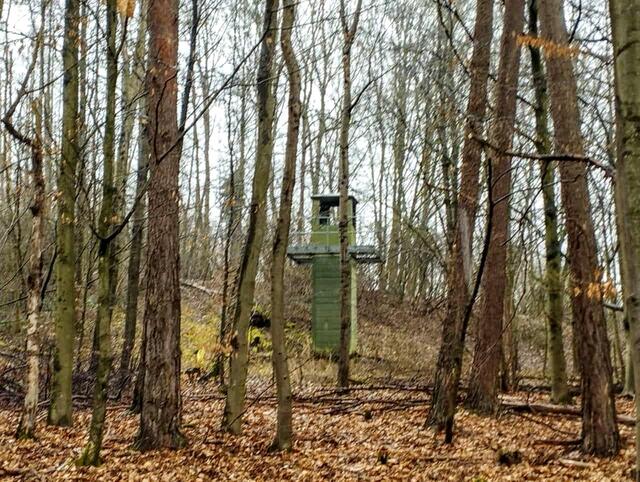 Ein Relikt aus der Zeit des kalten Krieges, Wachturm unterhalb der Waldheide | Foto: Uwe Bierschenk
