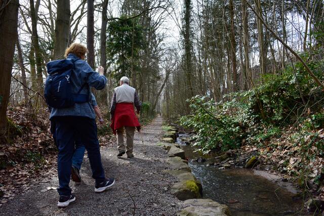 Am Mühlbach in Weiler auf dem Weg zum SEE | Foto: Michael Harmsen