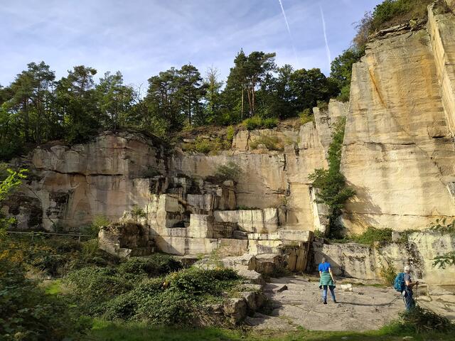 Ein imposanter römischer Steinbruch, der immerhin fast 2000 Jahre alt ist