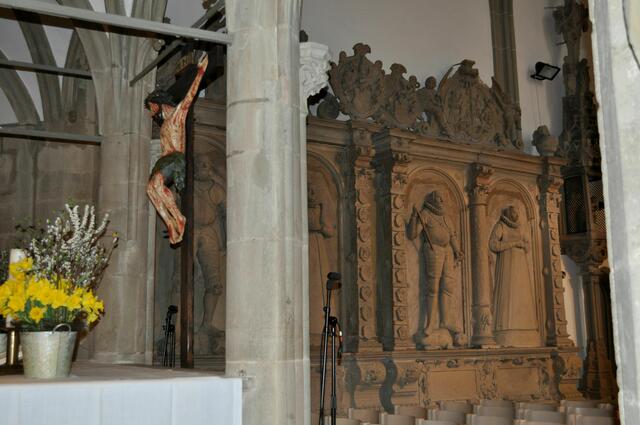 Blick zu den Grabmalen | Foto: Daniela Somers