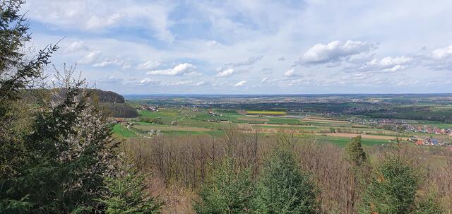 Sicht vom Limes-Blick ... von links ... | Foto: privat Sibylle Tröber