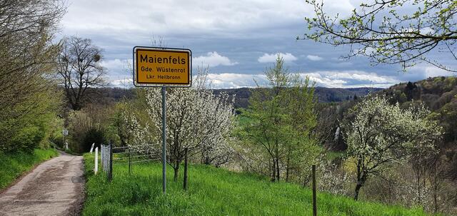 in Maienfels angekommen | Foto: privat Sibylle Tröber
