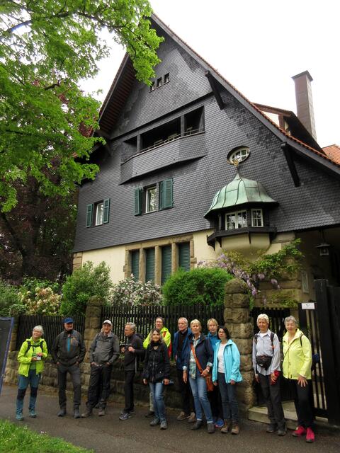 Station 17, Villengärten, die Strukturen sind teilweise erhalten geblieben und vermitteln eine besondere Atmosphäre. 
