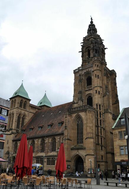Kilianskirche vom Rathaus aus gesehen. | Foto: Daniela Somers