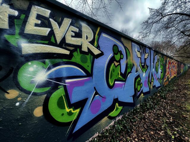 Graffitiwand Neckarhalde | Foto: Moni Bordt