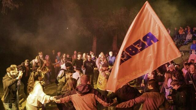 An der Waldbühne wurde gemeinsam getanzt bis tief in die Nacht. Viele neue Freundschaften sind in diesen 3 Tagen entstanden.